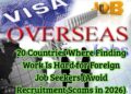 20 Countries Where Finding Work Is Hard for Foreign Job Seekers (Avoid Recruitment Scams in 2026)